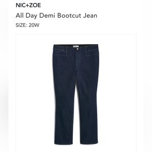 New Nic and Zoe Jeans